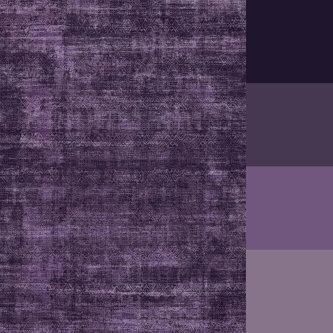 Kokia Abstract Area Rug Living Room 5x7 Washable Large Rug Bedroom Living Room - Image 8
