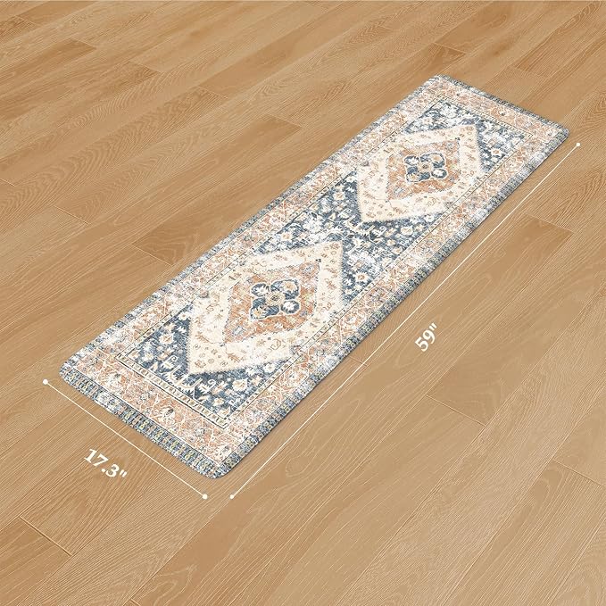 KIMDOE Anti Fatigue Kitchen Mat Kitchen Rugs Non-Skid Waterproof Kitchen Runner - Image 4