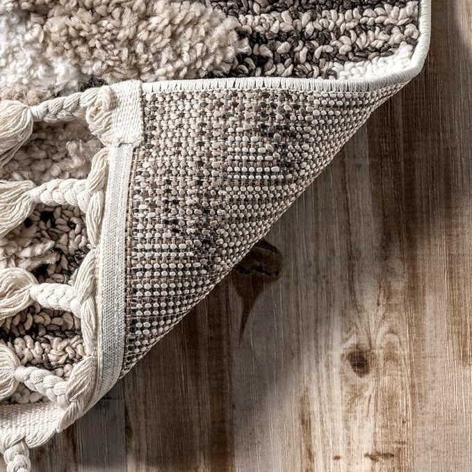 nuLOOM Adelade Beige/Ivory, Southwestern, Soft and Cozy, High Traffic, Stain - Image 7