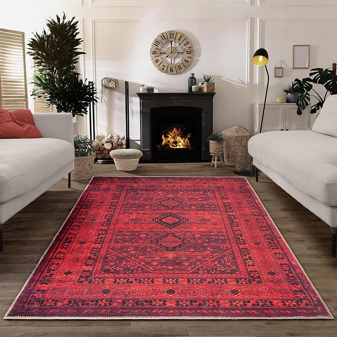 Bloom Rugs Washable Non-Slip 4' x 6' Rug - Image 5