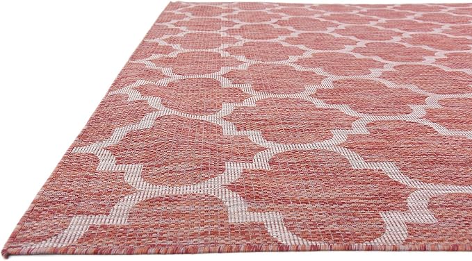 Unique Loom Outdoor Trellis Collection Area Rug - Image 8