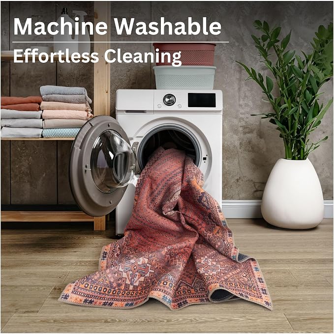 Bloom Rugs Washable Non-Slip 8' x 10' Rug - Image 9