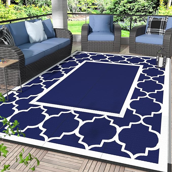 GENIMO 6' x 9' Outdoor Rug Waterproof by GENIMO