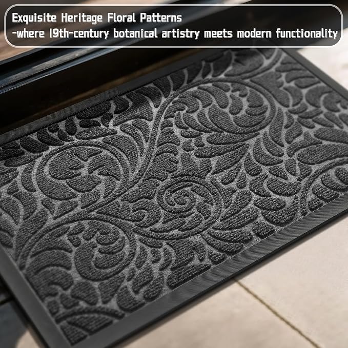 Yimobra Extra Large Door Mat 60x36, Waterproof Sturdy Outdoor Mats - Image 4