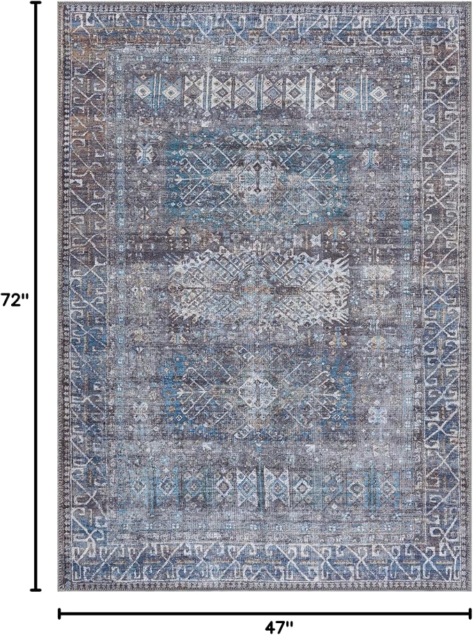 Bloom Rugs Washable 4' x 6' Rug - Image 2