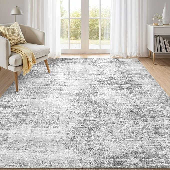 Abstract Living Room Rug 7x9 by kakania