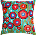 Floral Poppy Pillow Cover by Kashmir+Designs