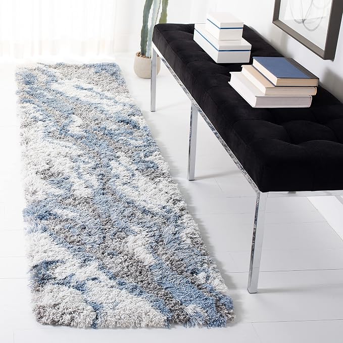 SAFAVIEH Horizon Shag Collection Runner Rug by SAFAVIEH