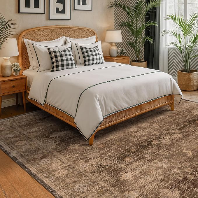 Brown 9x12 Living Room Rug - Image 3