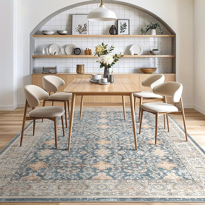 Vintage Living Room Area Rug 5x7 - Image 8