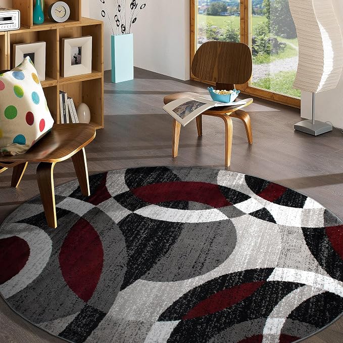 Rugshop Contemporary Abstract Circles Perfect - Image 10