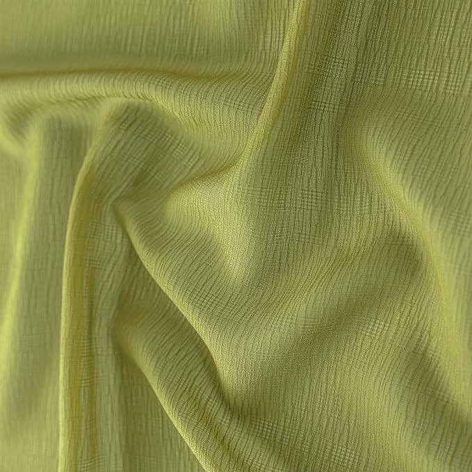 MAIHER 132 Inch Pinch Pleat Sheer Curtains 11ft Length Floor to Ceiling Light - Image 8
