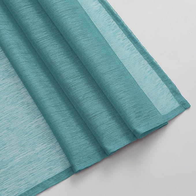 DONREN Luxury Soft Sheer Curtains Scarf - Image 6