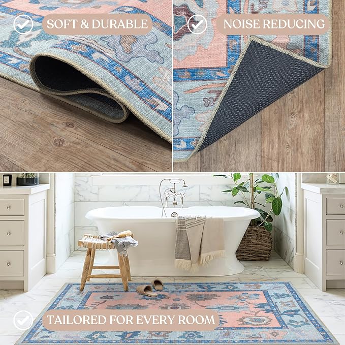 Fame Living Modern Oushak Rug, Area Rugs - Image 5