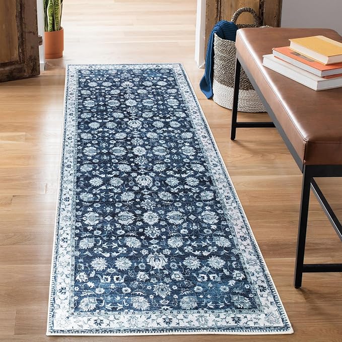 Bloom Rugs Washable Non-Slip 7 ft Runner by BloomRugs