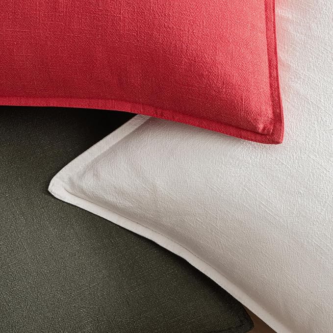 EMEMA Christmas Throw Pillow Covers Decorative Linen Pillow Covers 24x24 Inch - Image 9