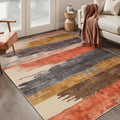 Ciicool Abstract Area Rug Indoor, 3x5 Washable Entryway Rug, Modern Soft Throw by CIICOOLHomeDeco