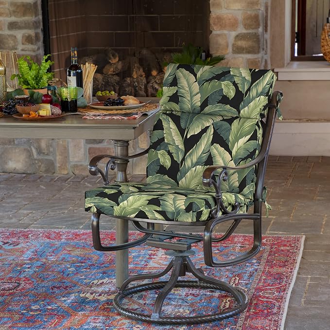 Arden Outdoor Chair Cushion, 21 x 20, Rain-Proof, Fade Resistant 21 x 20 - Image 2