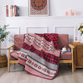 Soul & Lane Season of Joy 50" x 60" Throw Blanket: Farmhouse Décor Christmas by SoulLane