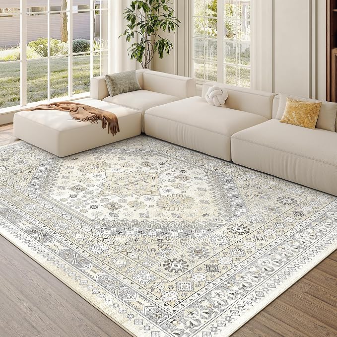 zesthome 6x9 Area Rug, Super Soft Washable Rugs by Zesthome