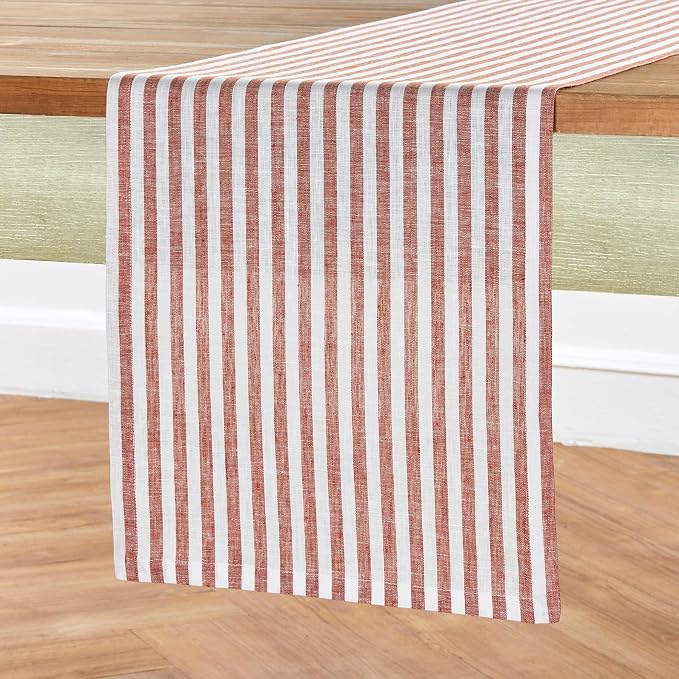 Solino Home Linen Table Runner 60 Inches - Image 2