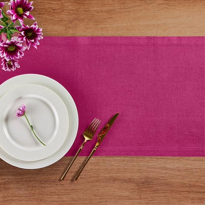Solino Home Linen Table Runner 60 Inches - Image 3