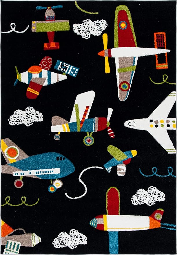SAFAVIEH Carousel Kids Collection Accent Rug by SAFAVIEH