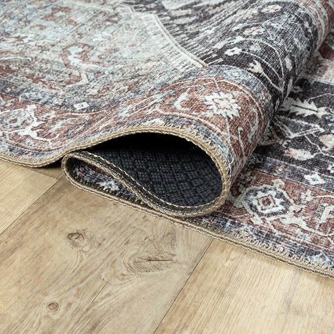 Bloom Rugs Washable Non-Slip 8' x 10' Rug - Image 6