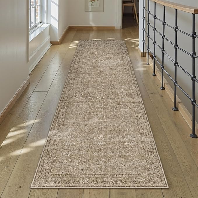2x8 Light Brown Area Rug Runners - Image 5