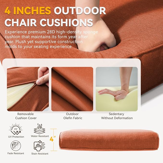 Outdoor Chair Cushions - Image 4
