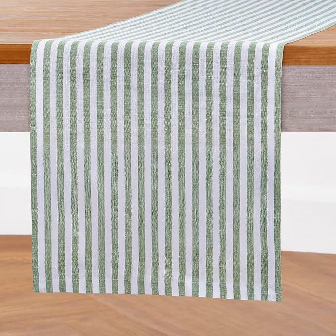 Solino Home Linen Table Runner 72 Inches Long - Image 2