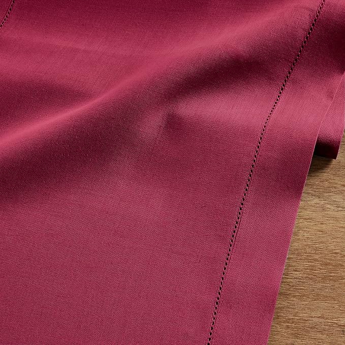 Solino Home Linen Beet Table Runner 144 Inches Long - Image 9