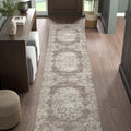 jinchan Hallway Runner Rug 2x10 Vintage Floral Distressed Design by JINCHAN