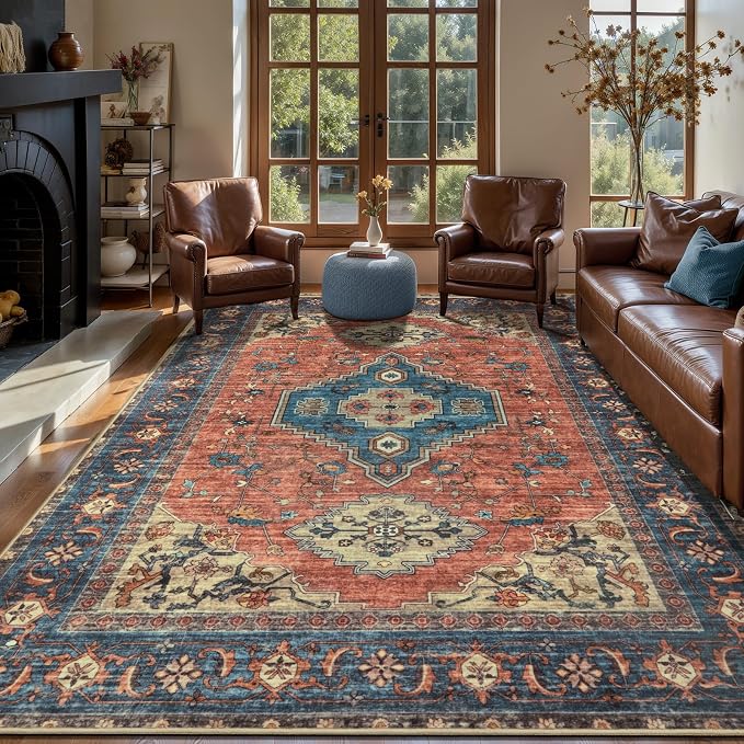 Tangsoo 6x9 Area Rug Washable Rugs - Image 2