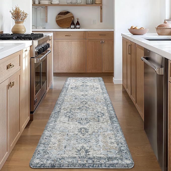 GENIMO Kitchen Mats for Floor, Washable Anti Fatigue Mat for Cushioned - Image 3