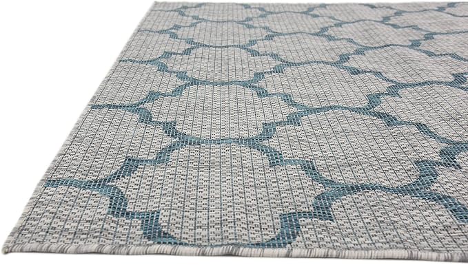 Unique Loom Outdoor Trellis Collection Area Rug - Image 8
