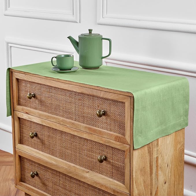 Solino Home Linen Table Runner 72 Inches Long - Image 9