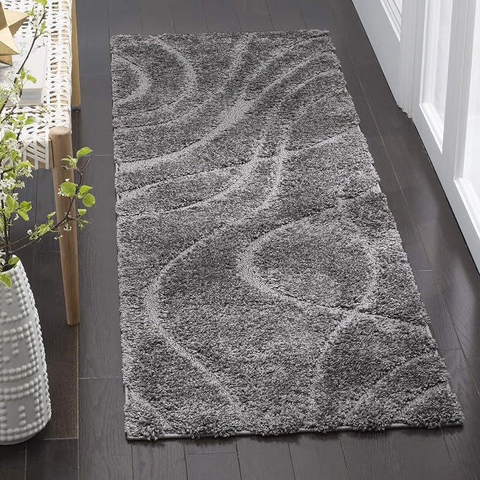 SAFAVIEH Florida Shag Collection Runner Rug by SAFAVIEH