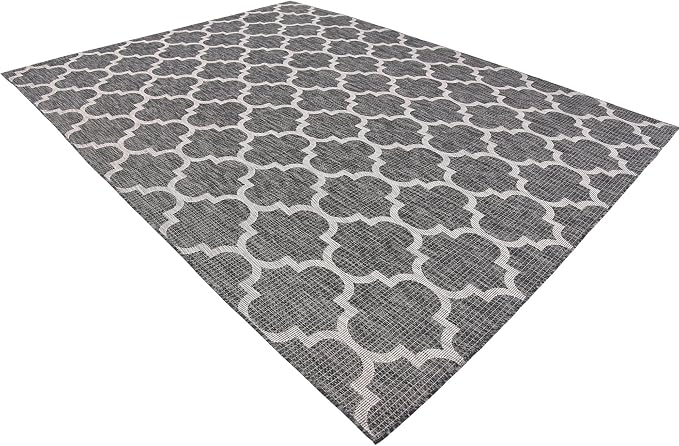 Unique Loom Outdoor Trellis Collection Area Rug - Image 5