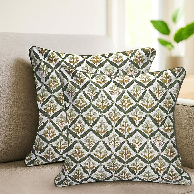 SheetKart Pure Cotton Throw Pillow Covers by SheetKart