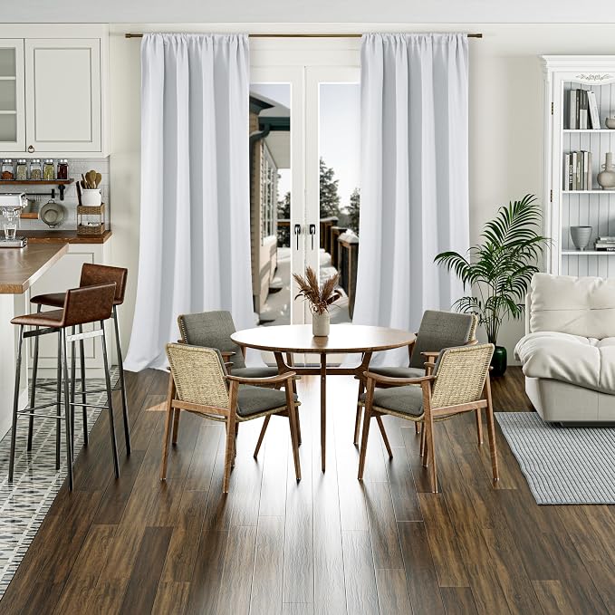 BGment Long Blackout Curtains for Living Room 2 Panels Set, Full Light Blocking - Image 2
