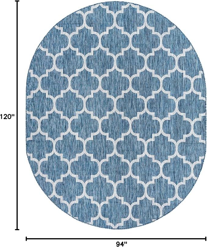 Unique Loom Outdoor Trellis Collection Area Rug - Image 2