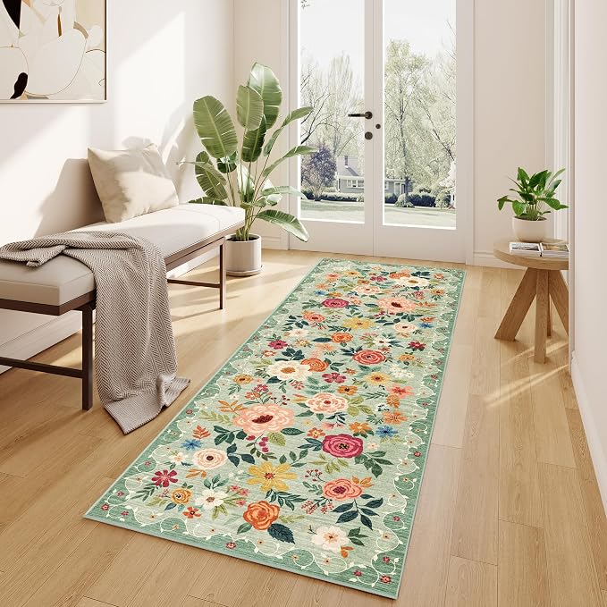 DUKINO 2.6x8 Kitchen Runner Rug - Image 3