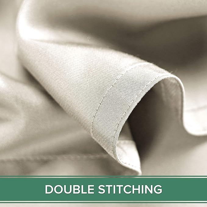 Pure Bamboo King Sheets, Genuine 100% Organic Viscose Derived from Bamboo Bed - Image 8