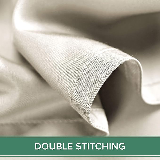 Pure Bamboo Twin Sheets, Genuine 100% Organic Viscose Derived from Bamboo Bed - Image 8