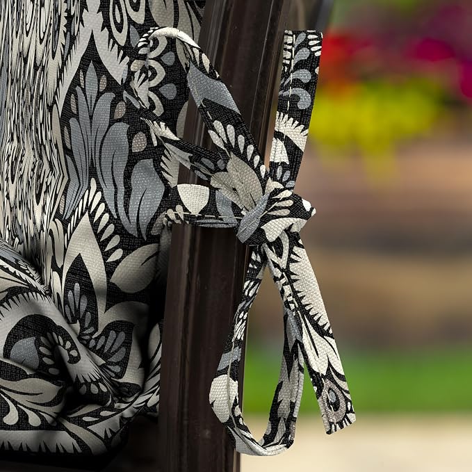 Arden Outdoor Midback Chair Cushion, 18 x 16.5, Rain-Proof, Fade Resistant - Image 7
