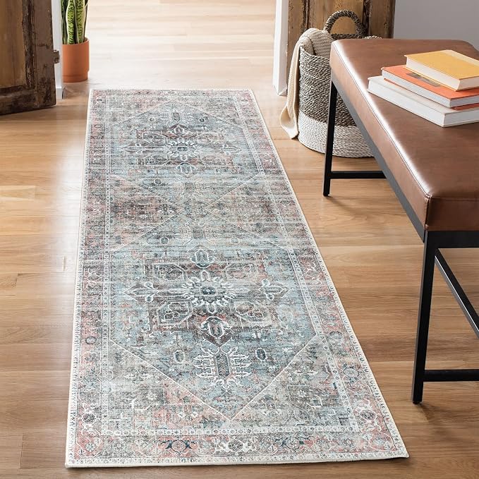Bloom Rugs Washable Non-Slip 10 ft Runner by BloomRugs