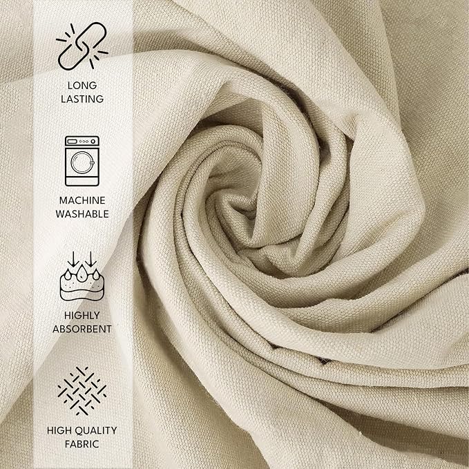 ZUPERIA Canvas Drop Cloth for Painting Painters Drop Cloth for Painting - Image 2