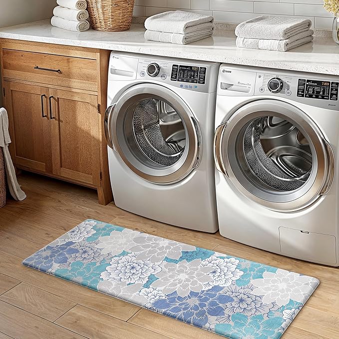 GENIMO Kitchen Mats for Floor, Kitchen Rugs Non Slip Washable Sets of 2 - Image 7