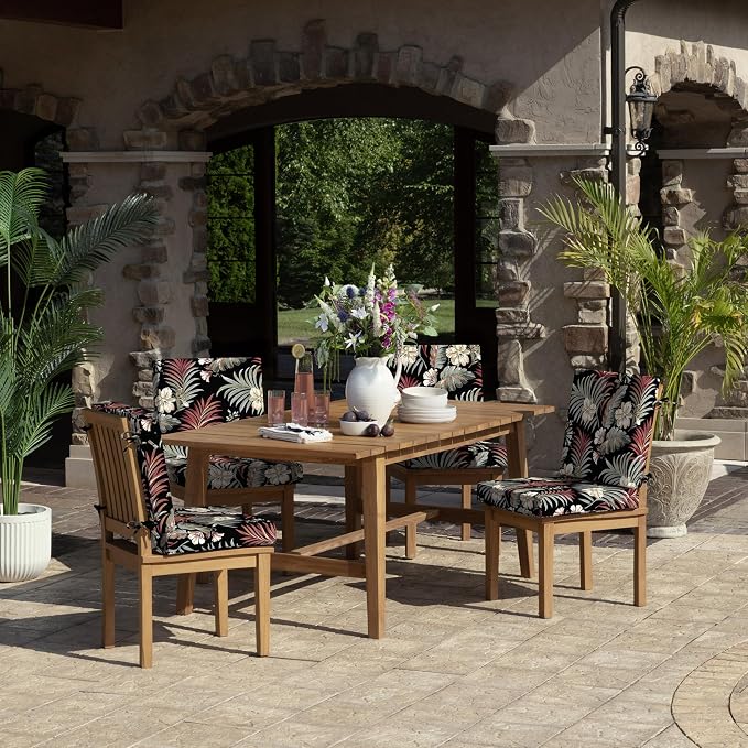 Arden Foam Outdoor Dining Chair Cushion, 20 x 20, Made - Image 6